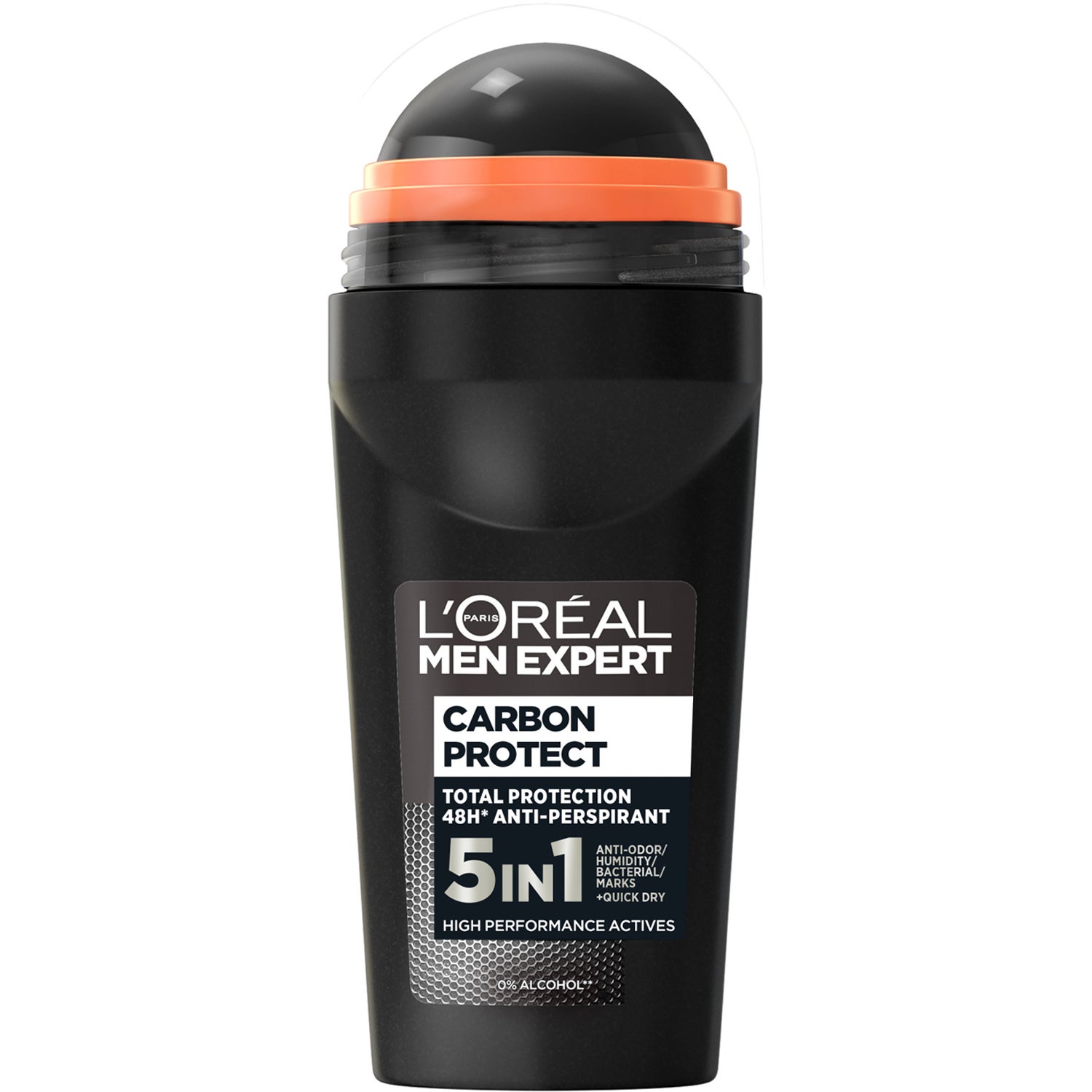 L'Oréal Paris Men Expert Carbon Protect Total Protection 48H Anti-Perspirant Roll-On - 100 ml