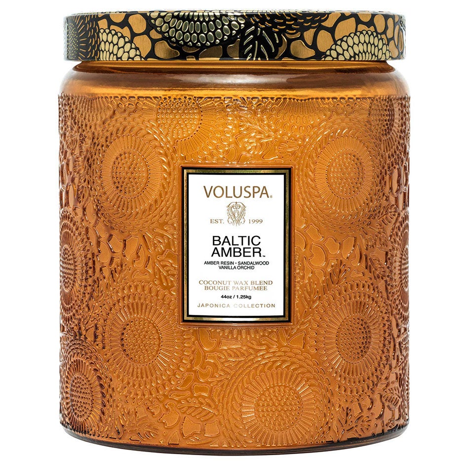 Voluspa Luxe Jar Candle Baltic Amber 140h - 1250 g