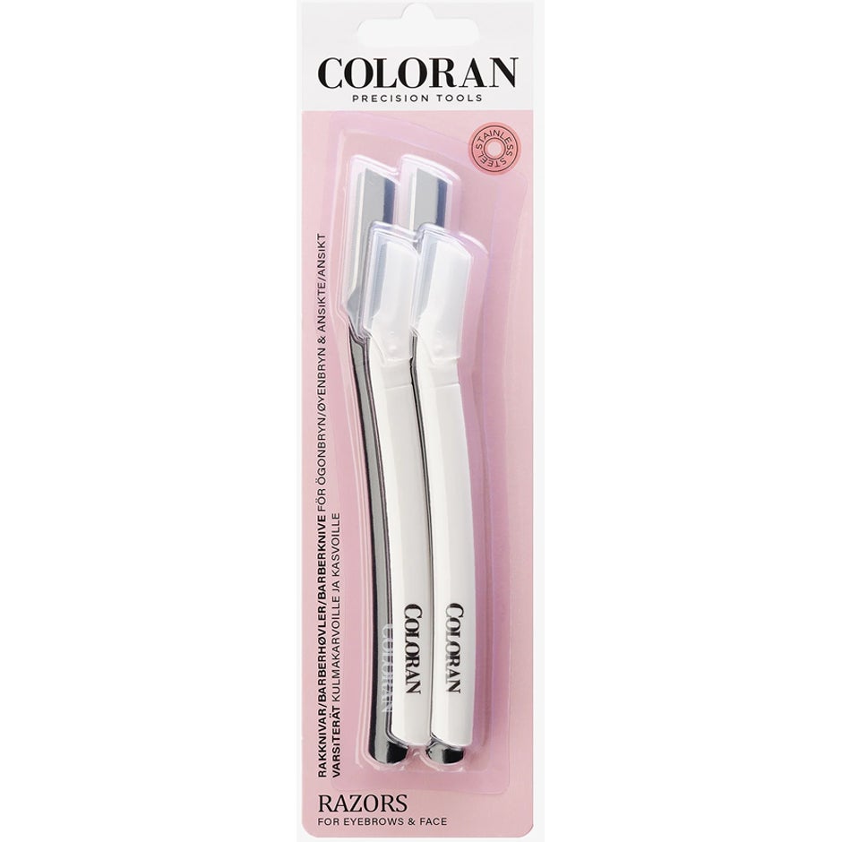 Coloran Razors For Eyebrows & Face 4 pcs - 4 pcs