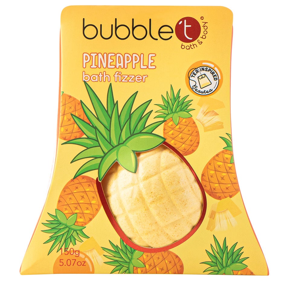 BubbleT Fruitea Pineapple Bath Fizzer 150 g