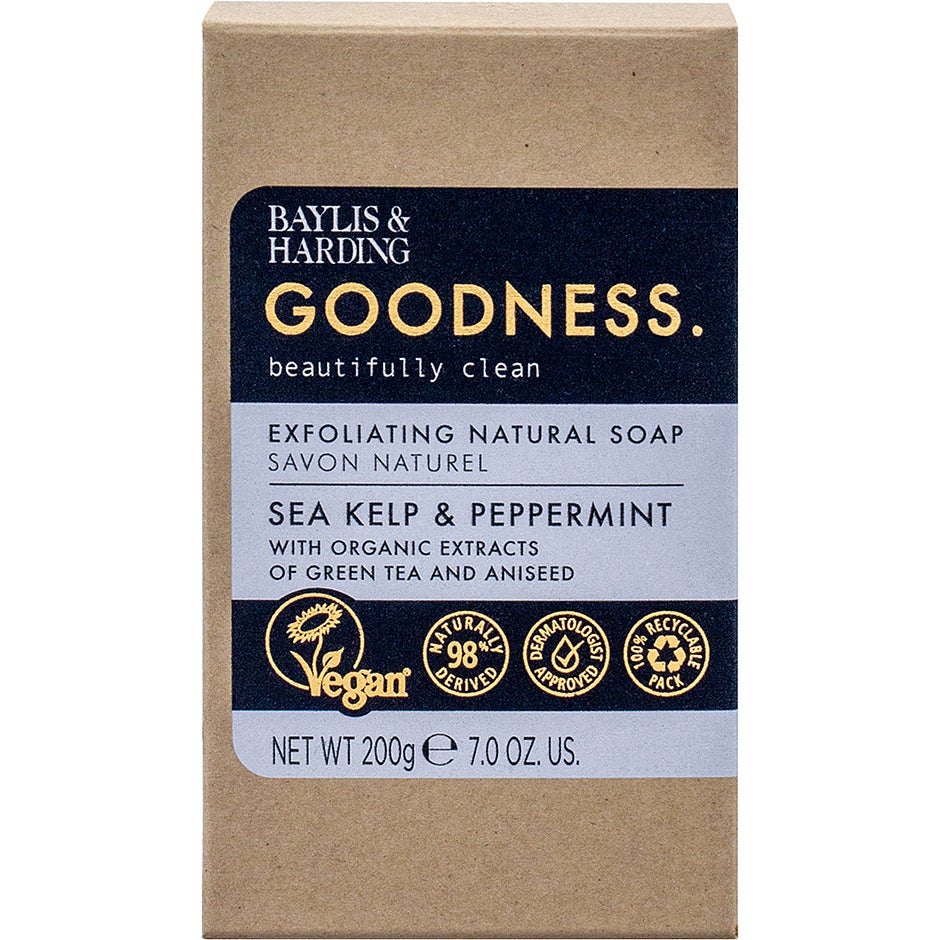 Baylis & Harding Goodness Sea Kelp & Peppermint Soap 200 g