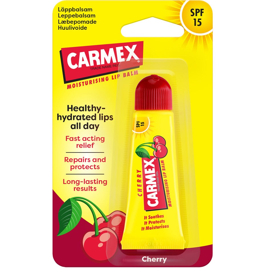 Carmex Lip Balm Cherry Tube SPF15 - 10 g