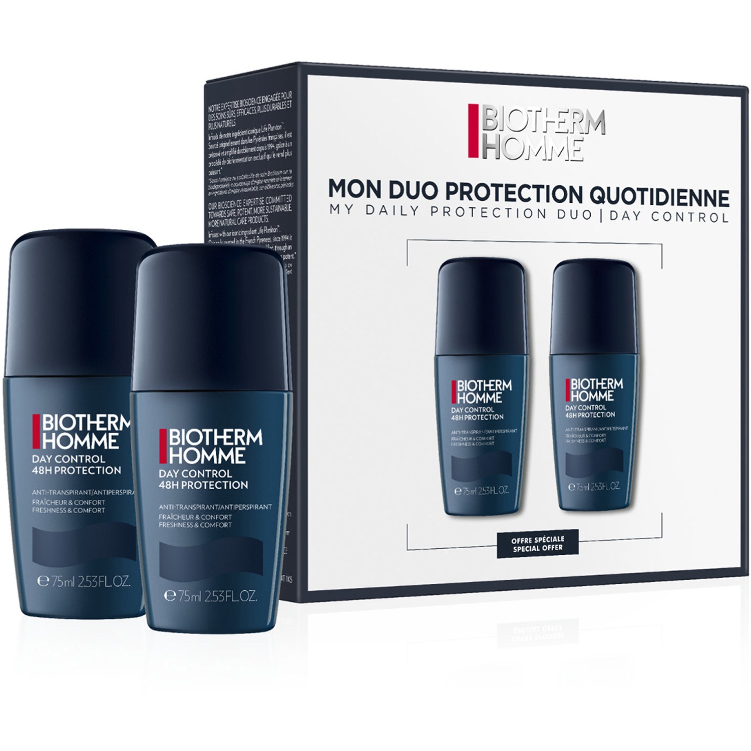 Biotherm Homme Deo Duo Set Day Control 48H Protection - 150 ml