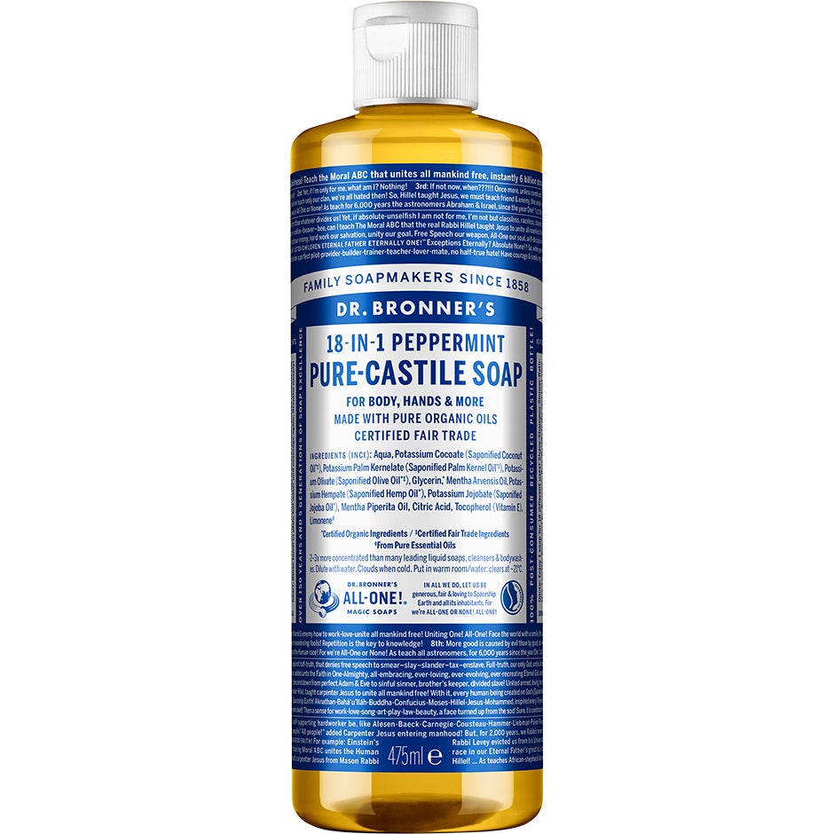 Dr. Bronner's Magic Soaps Peppermint 475 ml