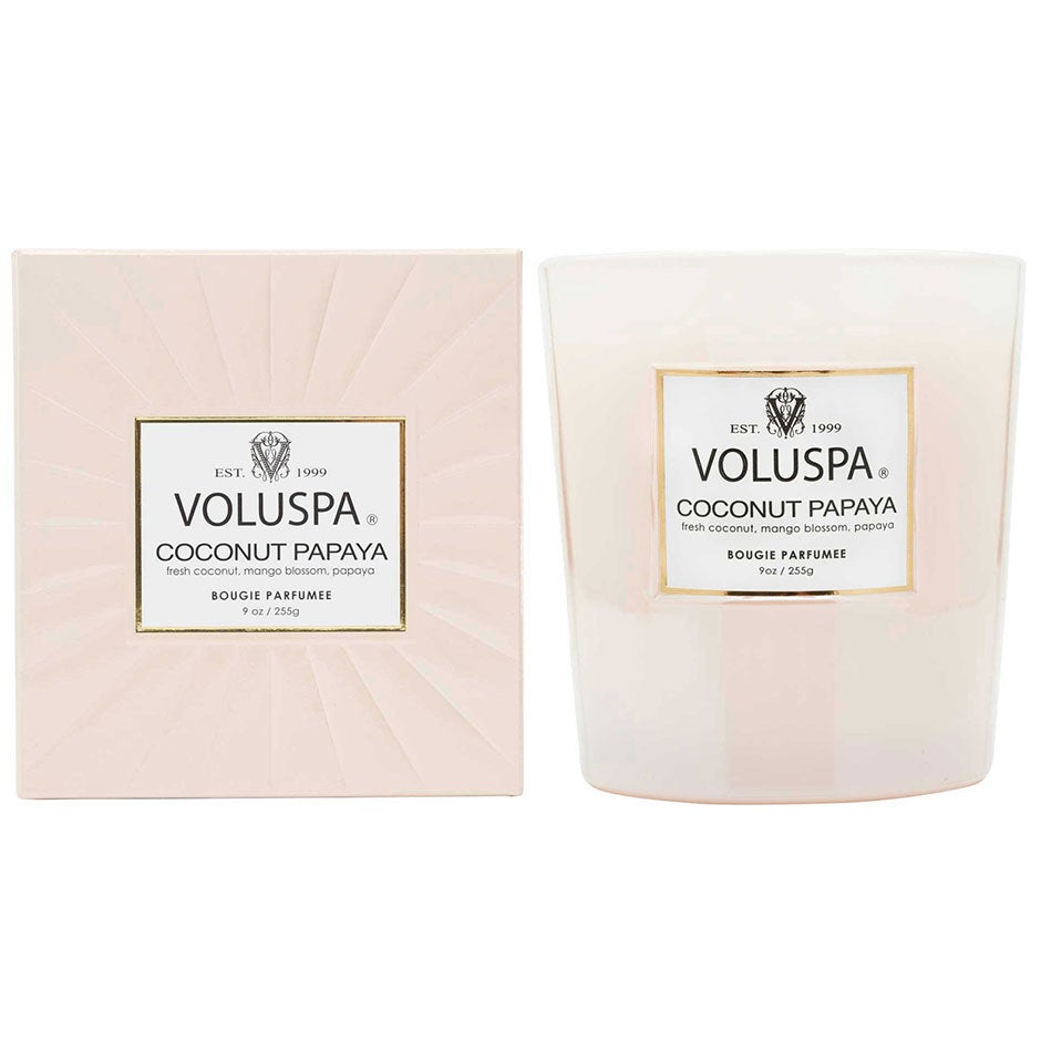 Voluspa Boxed Candle Coconut Papaya 60h - 255 g