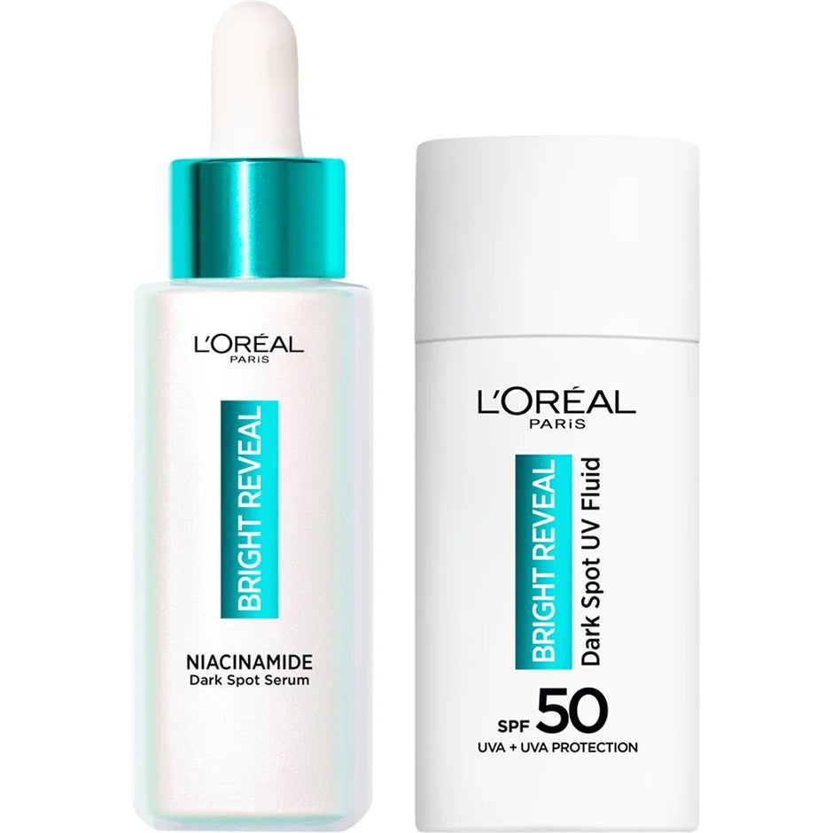 L'Oréal Paris Bright Reveal Serum 30ml + Day Cream 50ml