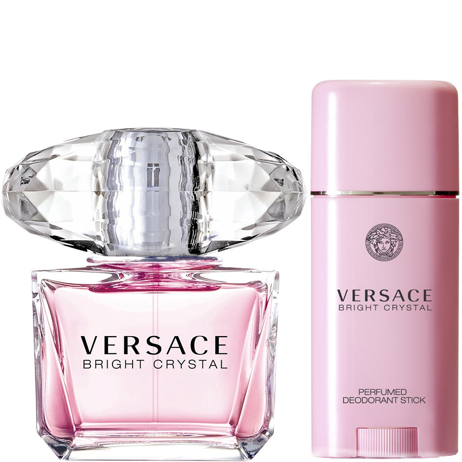 Versace Bright Crystal Duo EdT 90ml, Deodorant Stick 50ml - 140 ml