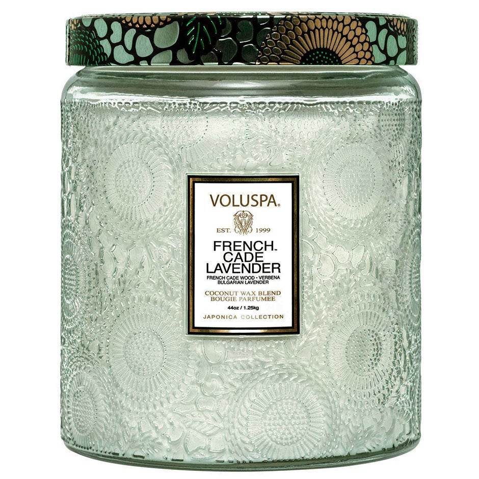 Voluspa Luxe Jar Candle French Cade & Lavender 140h - 1250 g