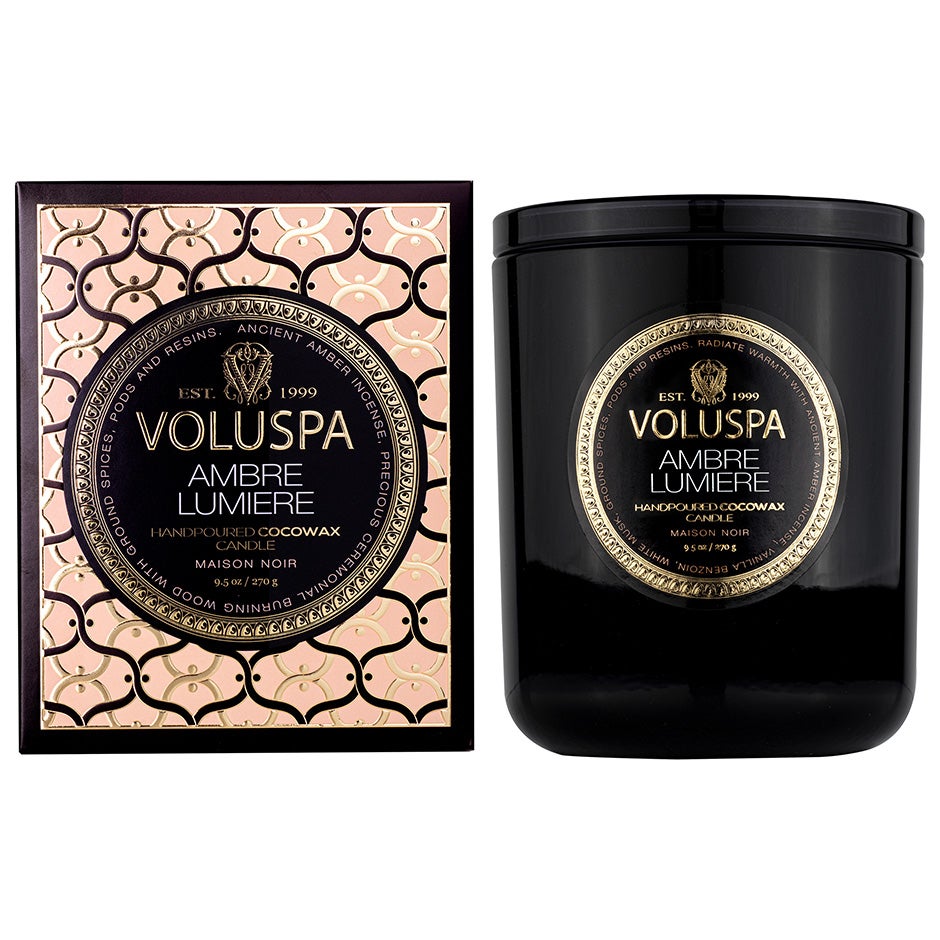 Voluspa Classic Boxed Candle Ambre Lumiere - 269 g