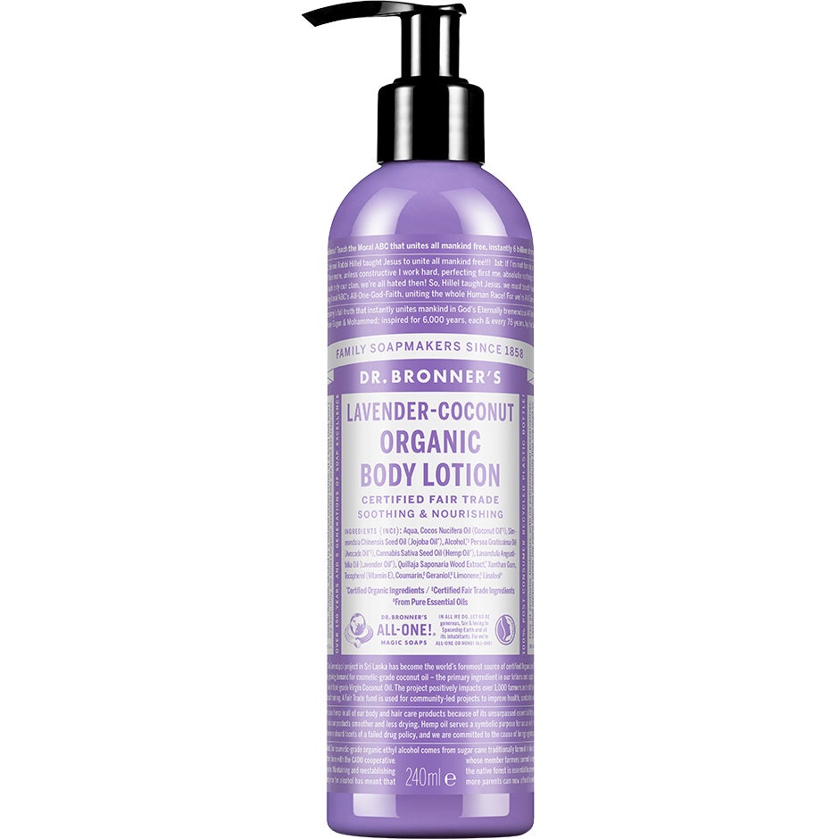 Dr. Bronner's Dr. Bronner's Organic Body Lotion Lavender Coconut 240 ml