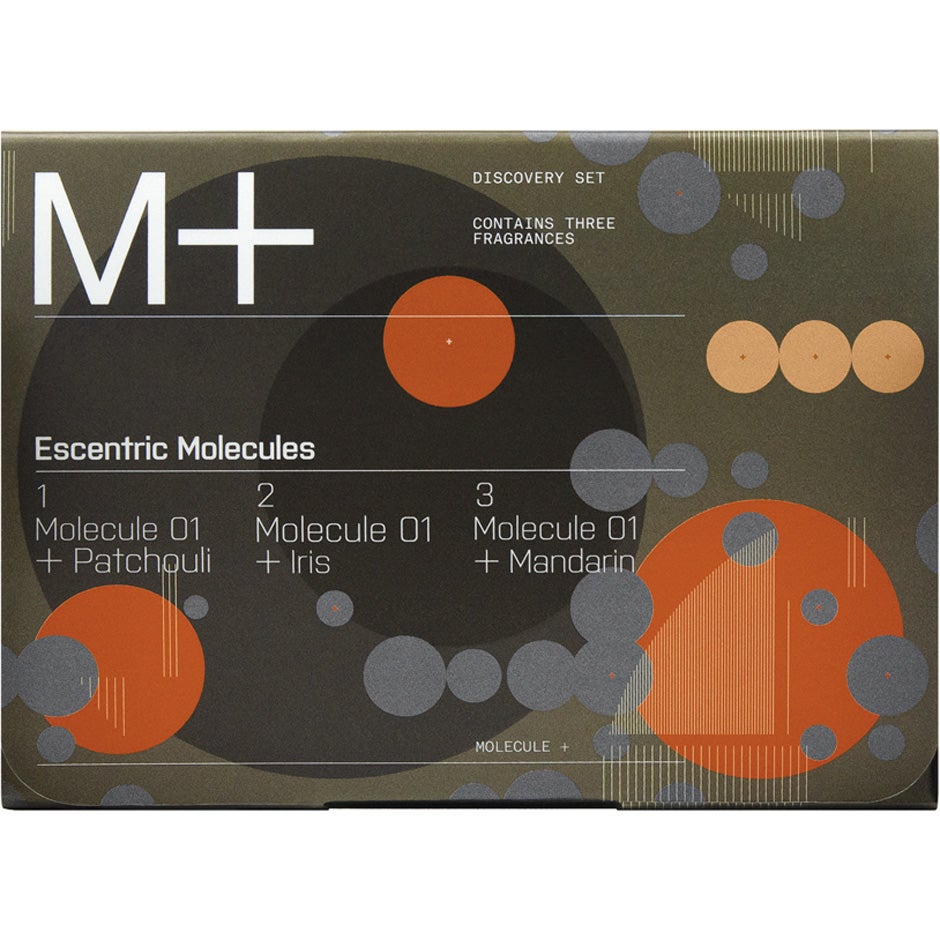 Escentric Molecules Escentric M+ Discovery Set 3x2ml: Iris, Patchouli, Mandarin - 6 ml