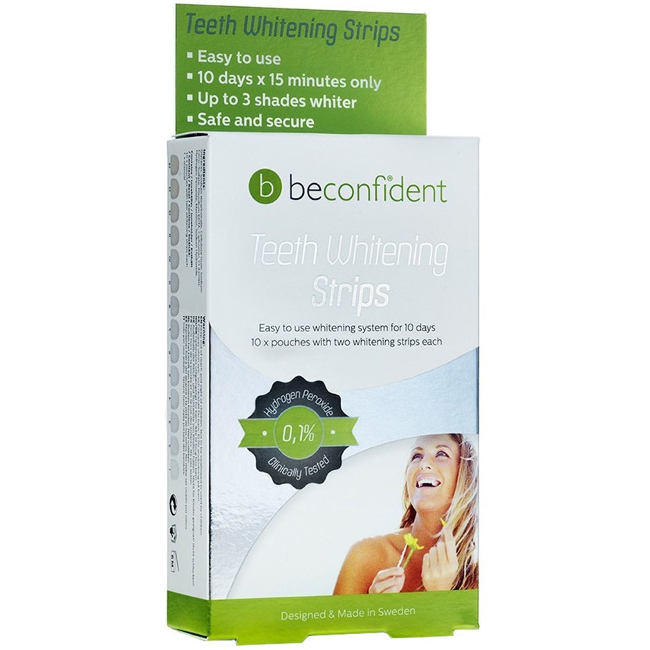 Beconfident Teeth Whitening X3 Strips 10 Days - 20 pcs