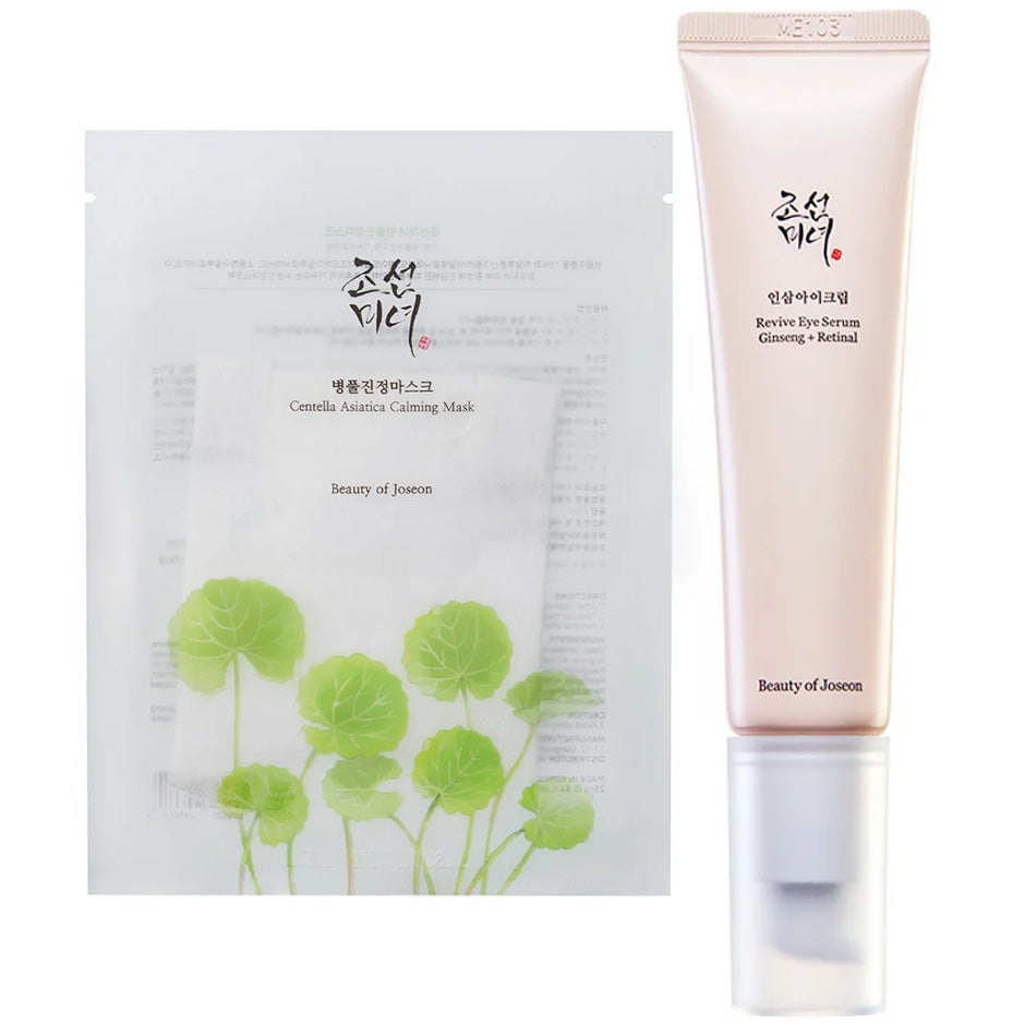 Beauty of Joseon Centella Asiatica Calming Mask & Revive Eye Serum 1 Sheet Mask & 30 ml Eye Serum