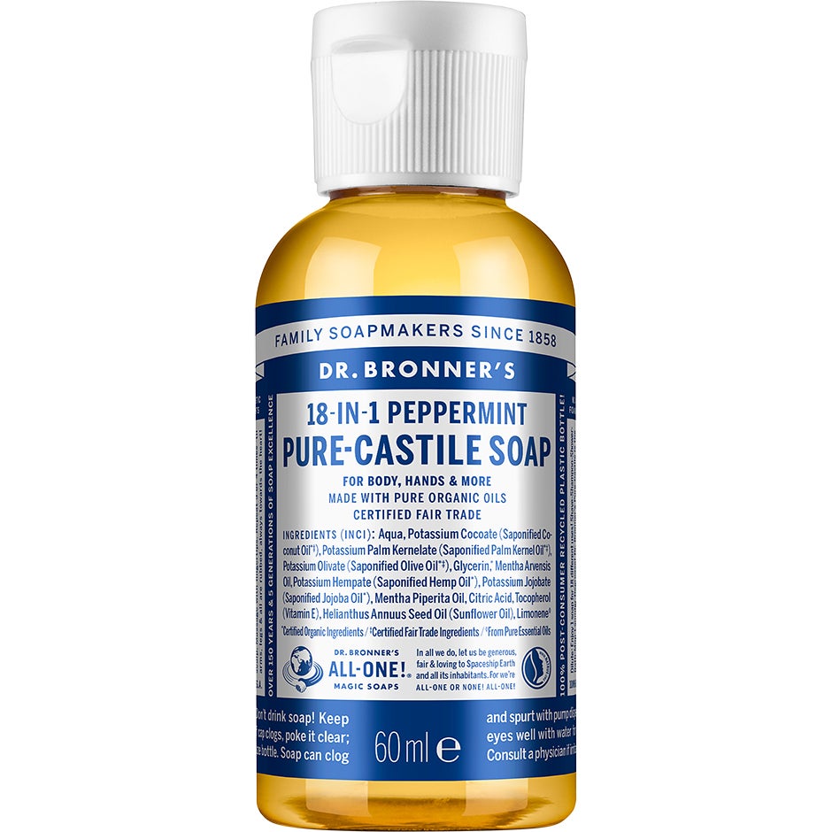 Dr. Bronner's Magic Soaps Peppermint 60 ml