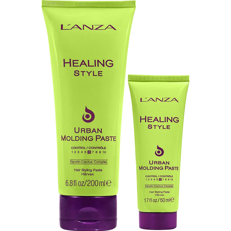 L'ANZA Healing Style Duo Urban Molding Paste 200ml, Urban Molding Paste 50ml - 250 ml