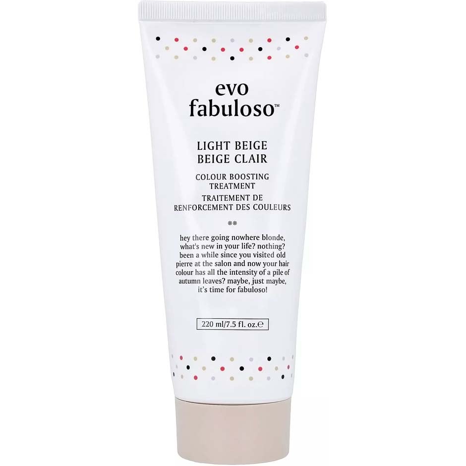 Evo Fabuloso Colour Boosting Treatment Light Beige - 220 ml