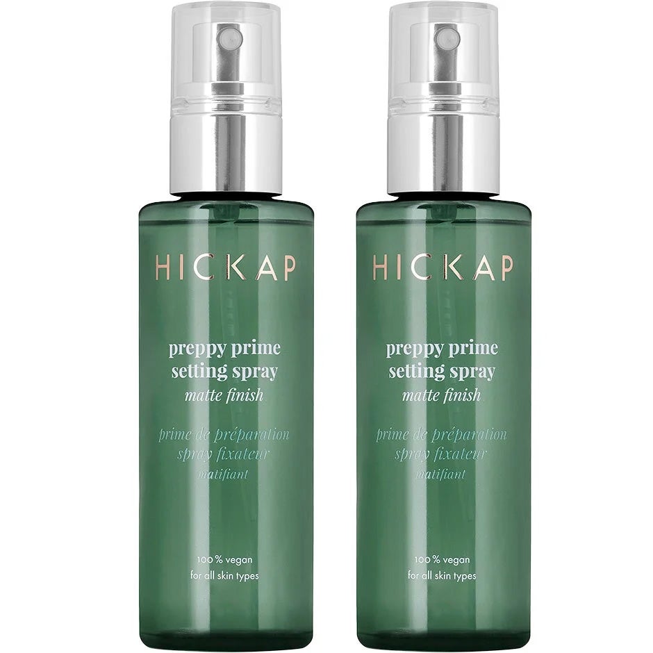 Hickap Preppy Prime Matte Finish Duo 2 x Setting Spray 100 ml - 200 ml