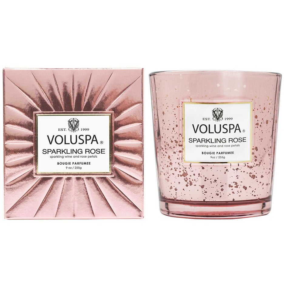 Voluspa Boxed Candle Sparkling Rose 60h - 255 g