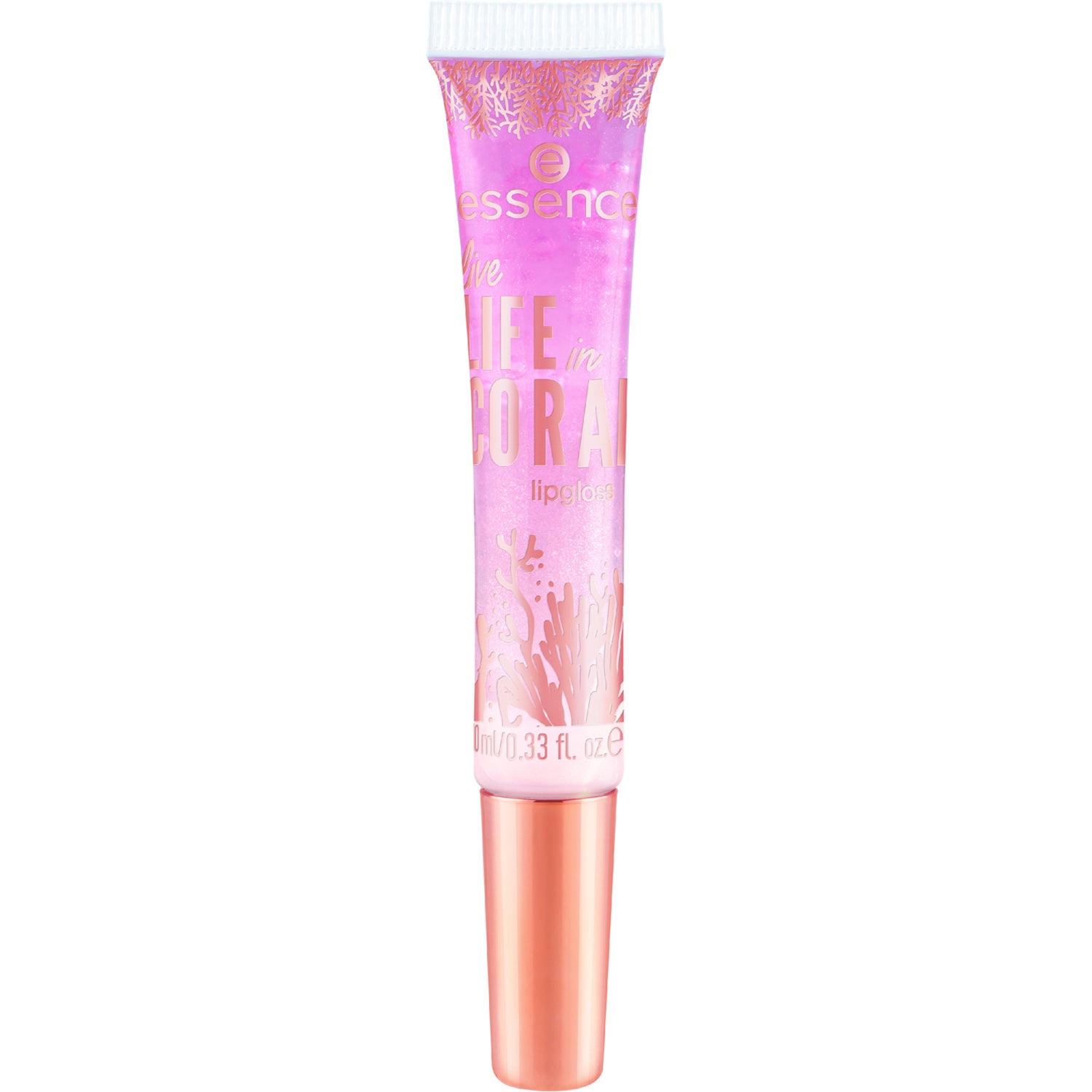 essence Live LIFE In CORAL Lipgloss 10 ml