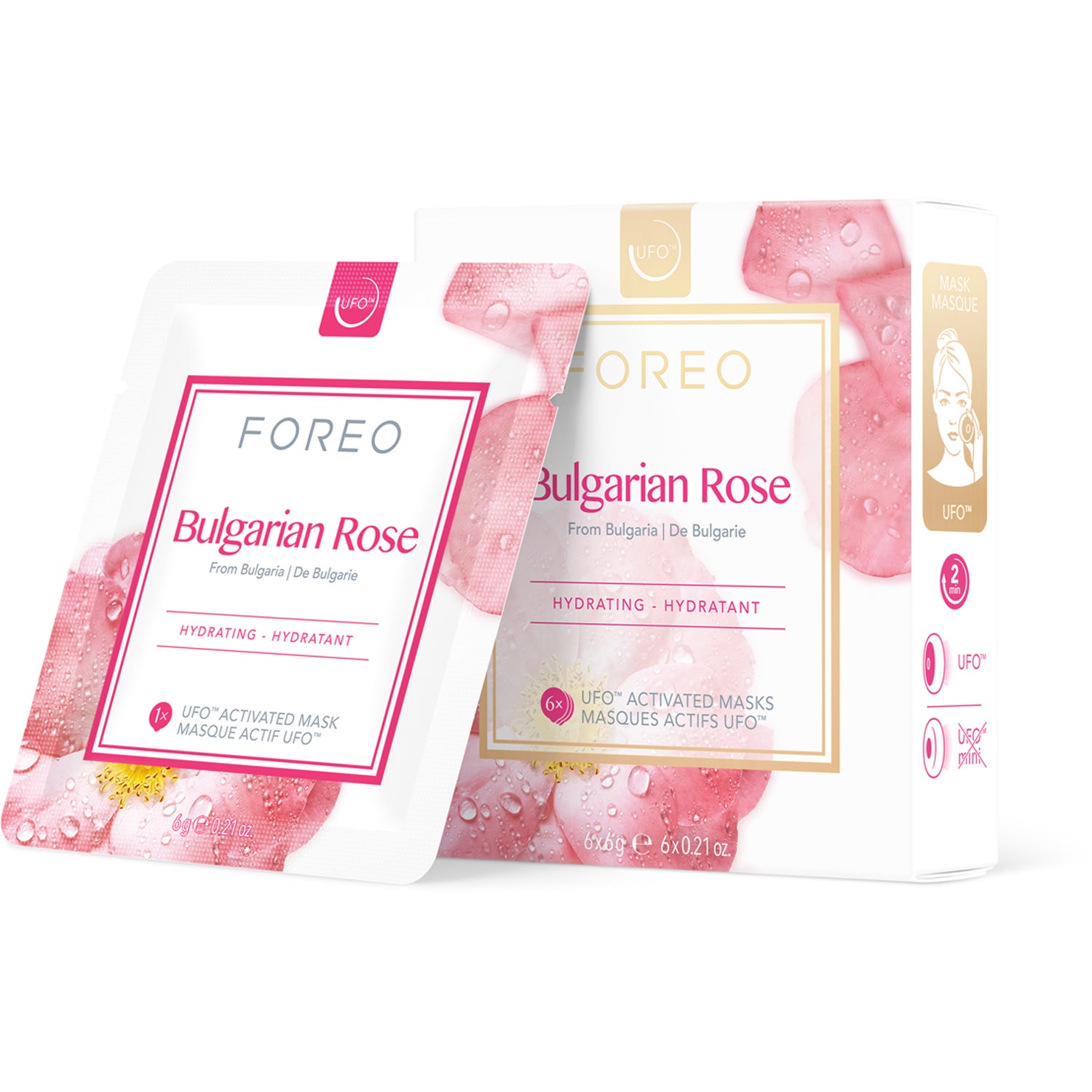 FOREO UFO Mask Bulgarian Rose g 36