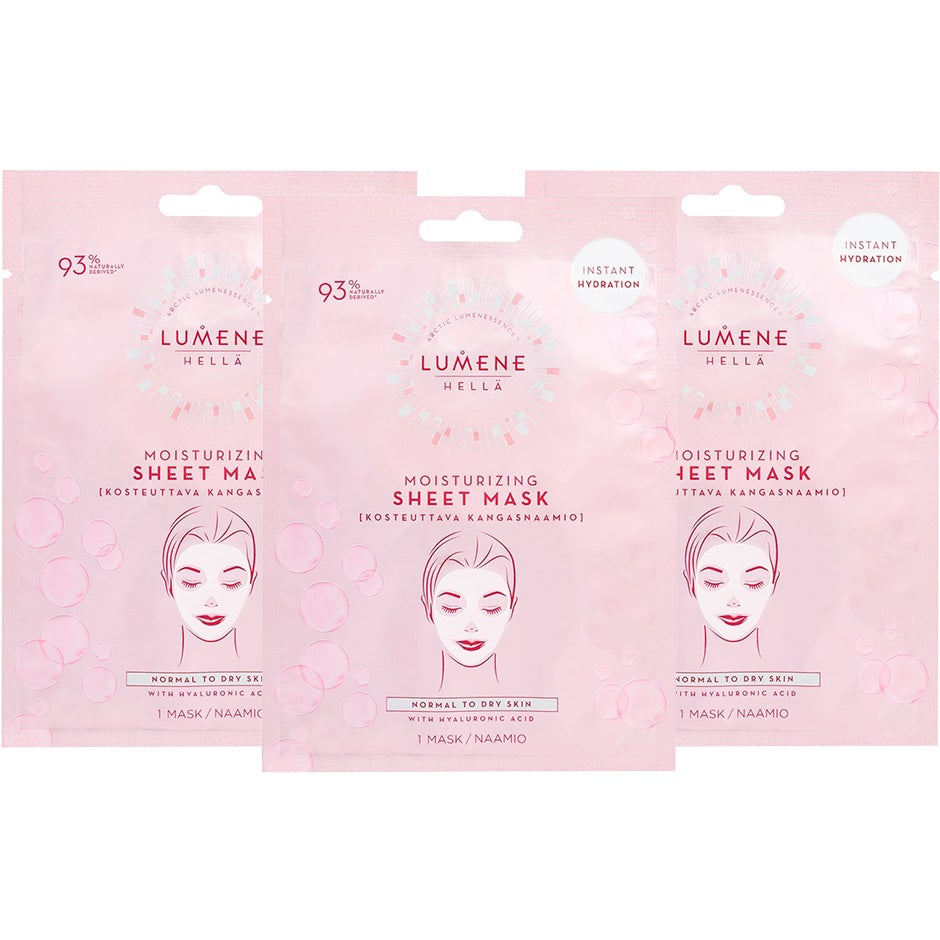 Lumene Moisturizing Sheet Mask 3 Pcs