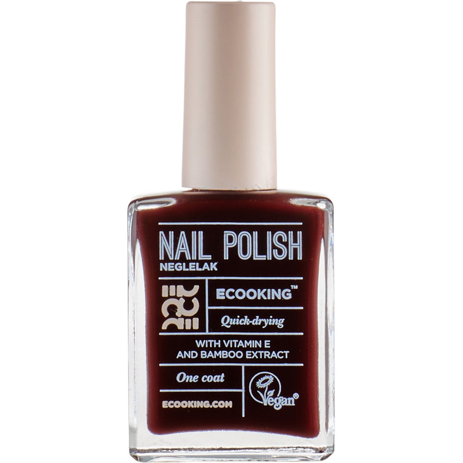 Ecooking Nail Polish Plum - 15 ml