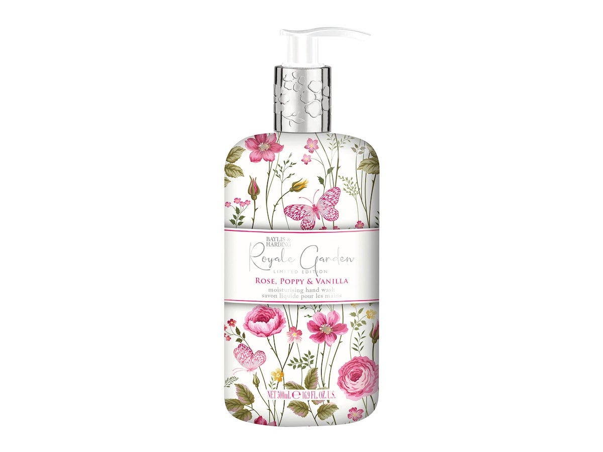 Baylis & Harding Royal Garden Hand Wash Poppy & Vanilla - 500 ml