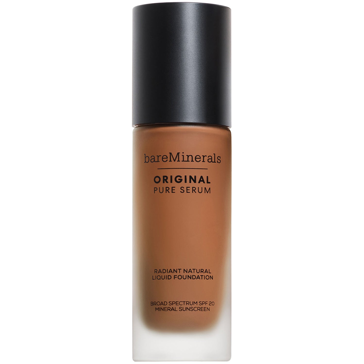 bareMinerals ORIGINAL Pure Serum Radiant Nautral Liquid Foundation Mineral SPF 20 Deep Warm 1 - 30 ml