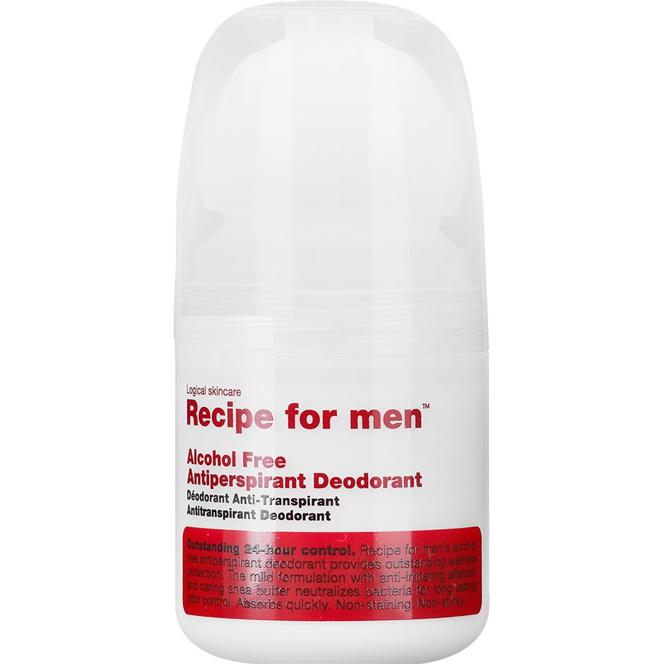 Recipe for men Antiperspirant Deodorant Alcohol Free - 60 ml