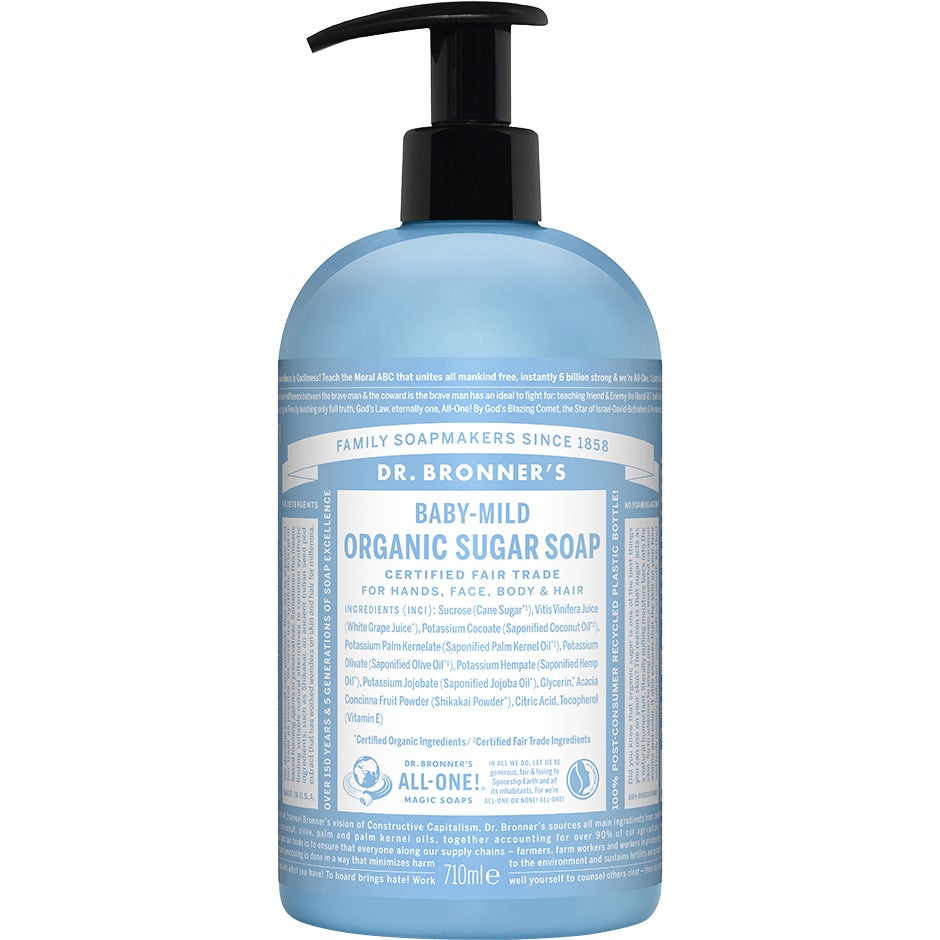 Dr. Bronner's Organic Sugar Soap Baby-Mild - 710 ml