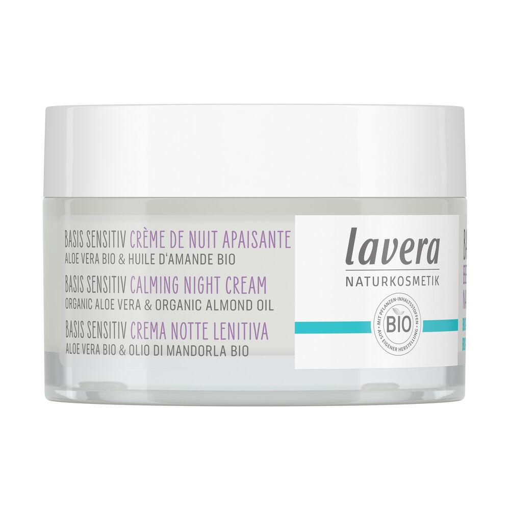 Lavera Basis Sensitiv Calming Night Cream - Rauhoittava Yövoide