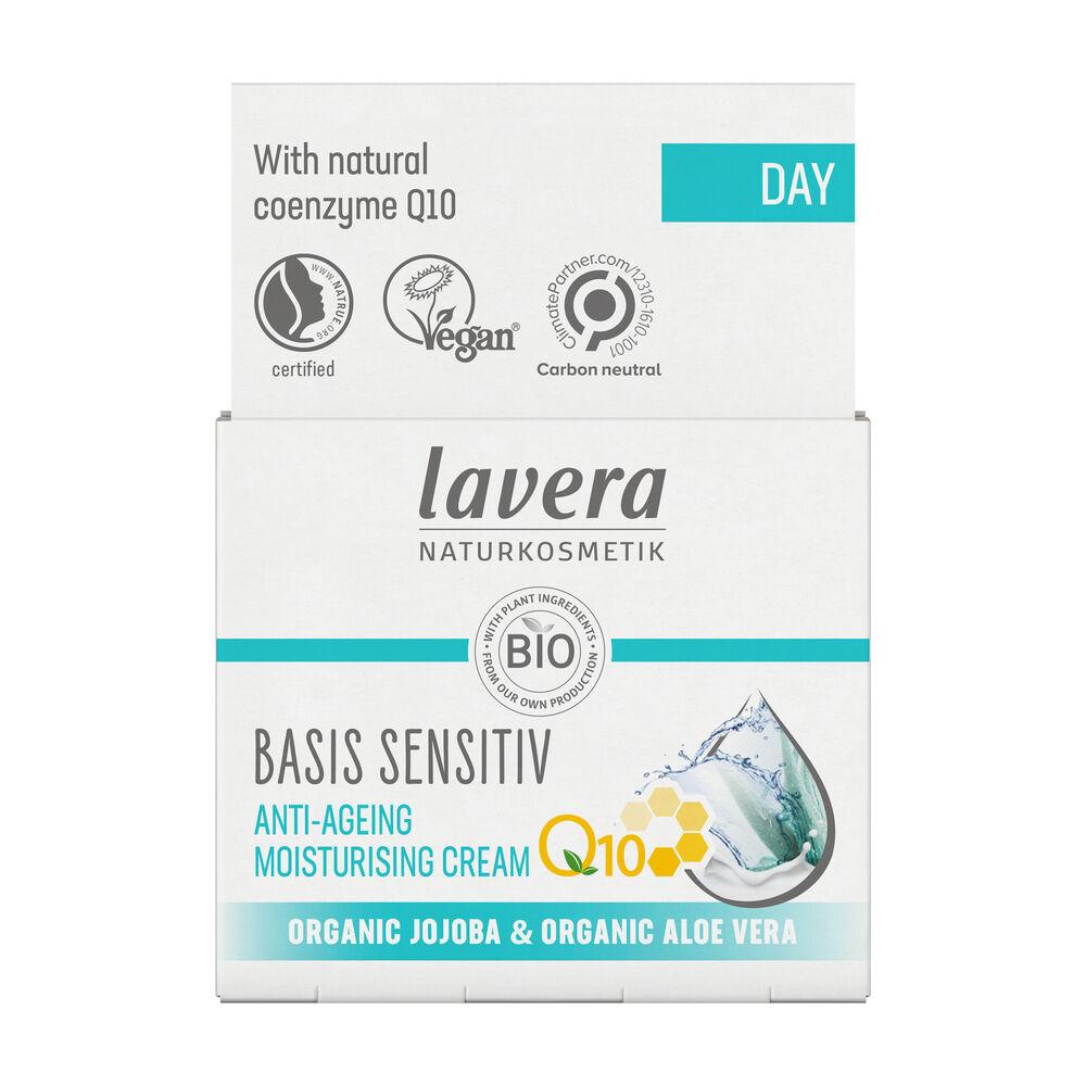 Lavera Basis Sensitiv Q10 Anti-Ageing Moisturising Cream - Kosteusvoide