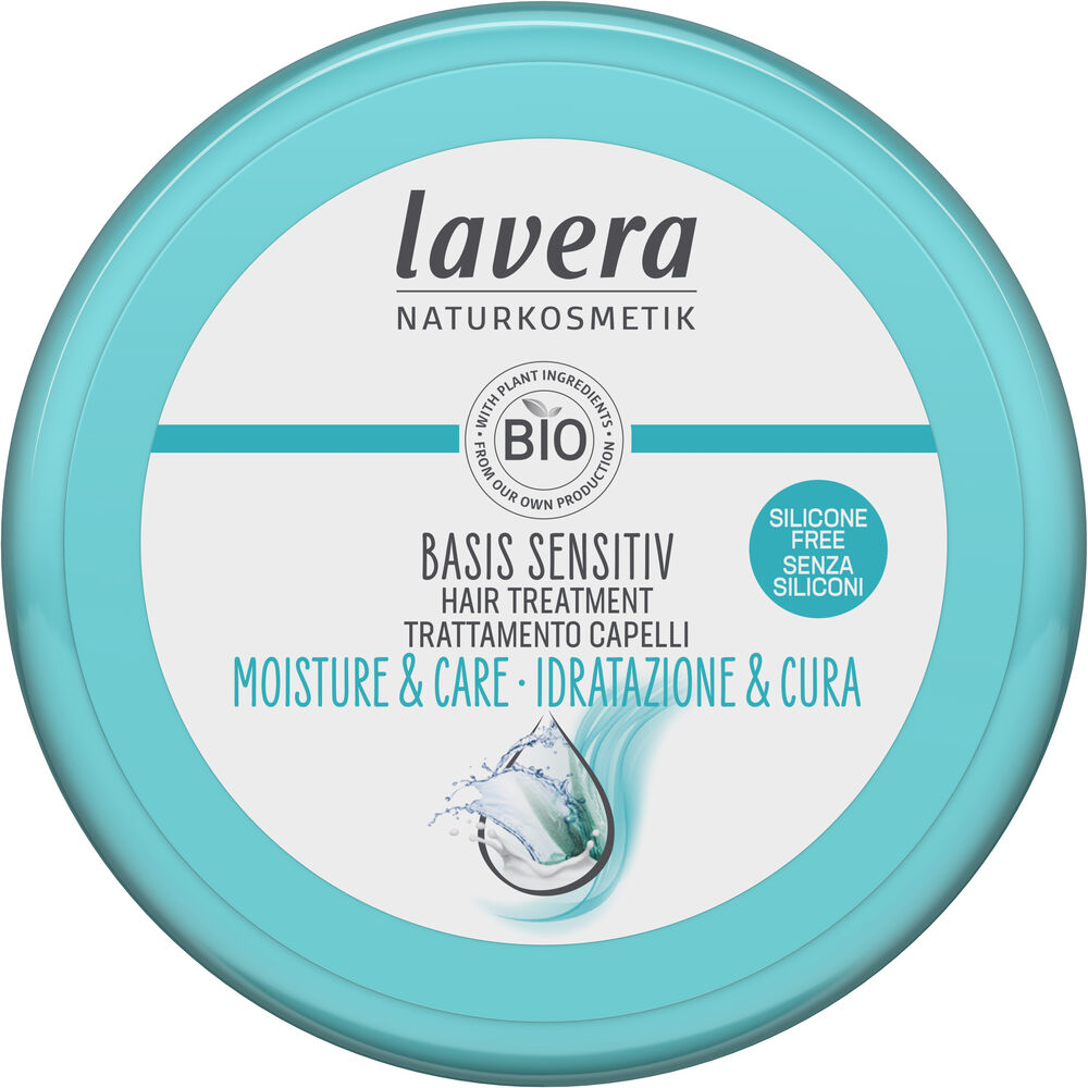 Lavera Basis Sensitiv Moisture & Care Hair Treatment - Hiusnaamio