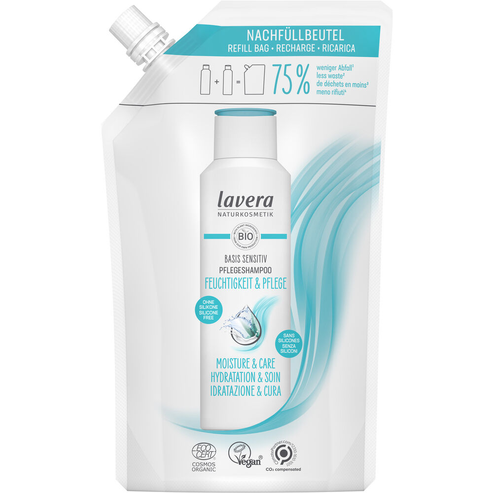 Lavera Basis Sensitiv Moisture & Care Shampoo Refill - Täyttöpakkaus