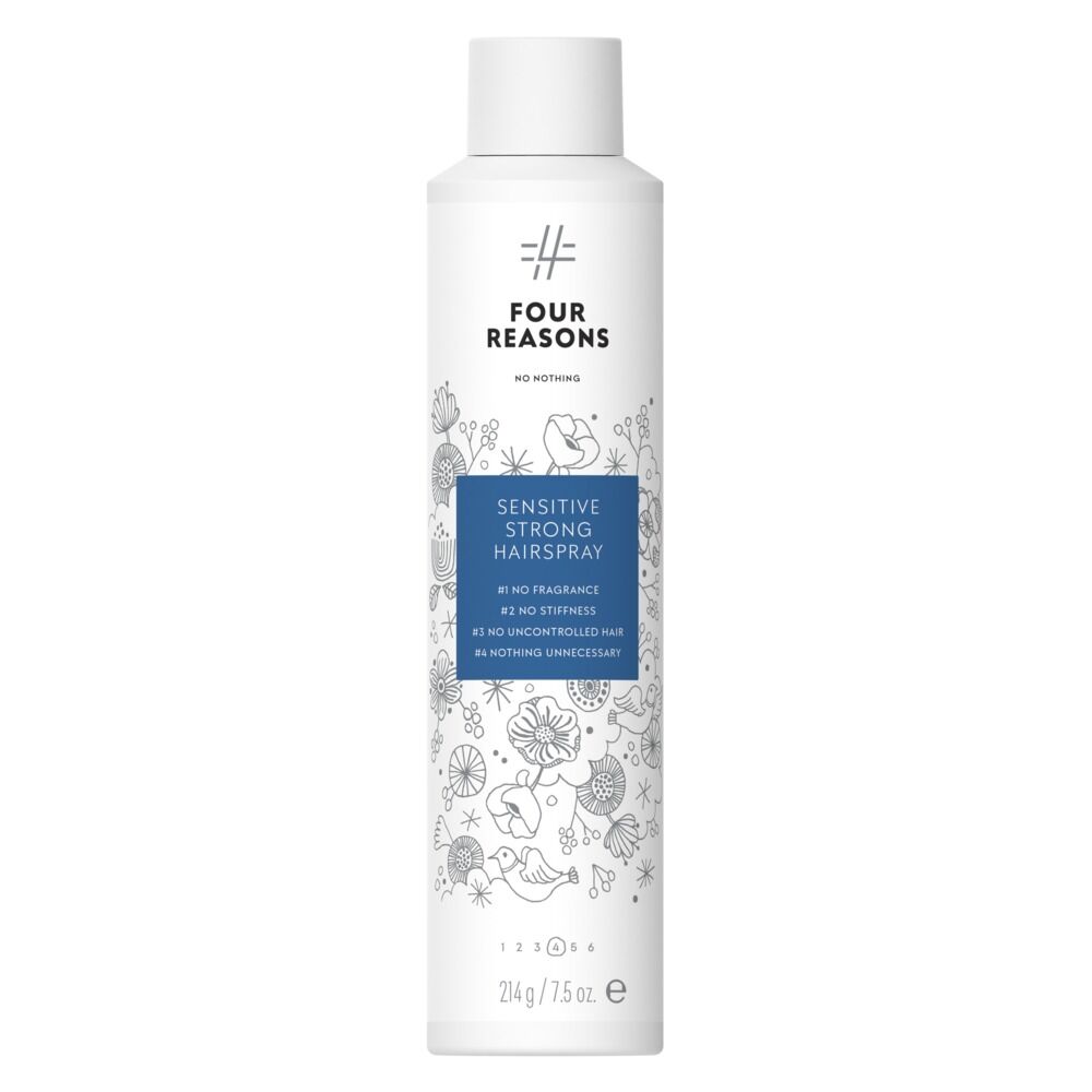 Four Reasons Sensitive Strong Hairspray - Hiuskiinne