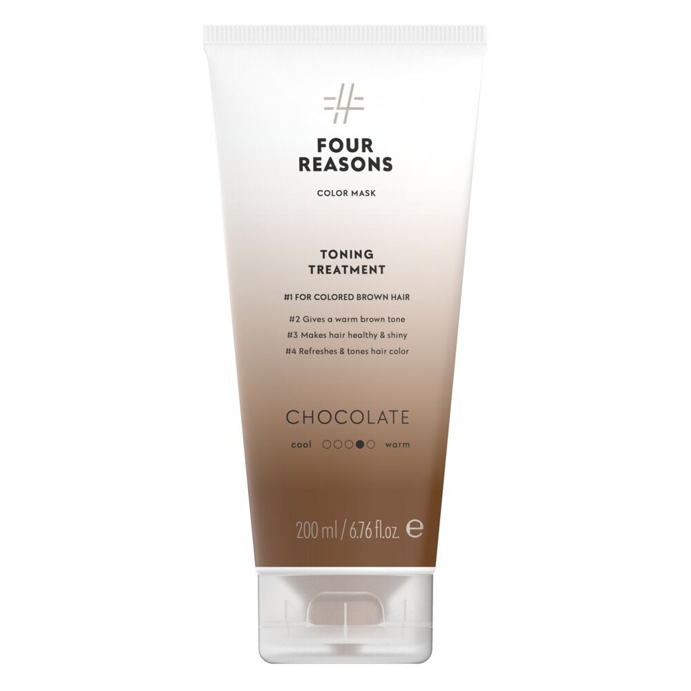 Four Reasons Color Mask Toning Treatment Chocolate - Sävyttävä Hiusnaamio