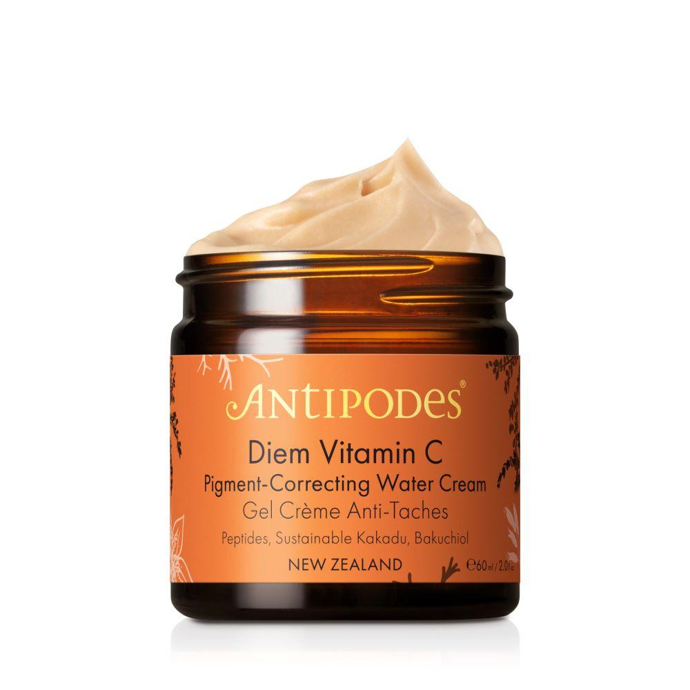 Antipodes Diem Vitamin C Pigment-Correcting Water Cream - Kasvovoide