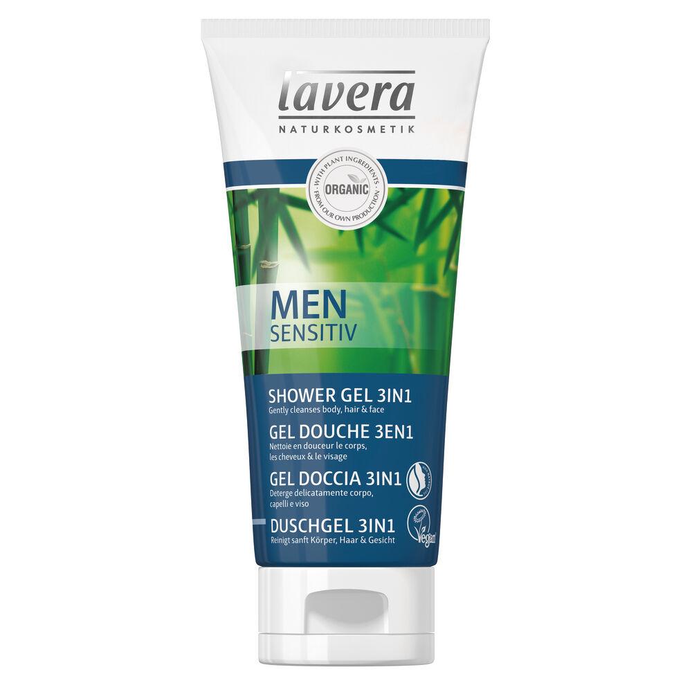 Lavera Men Sensitiv Shower Gel 3in1 - Suihkugeeli