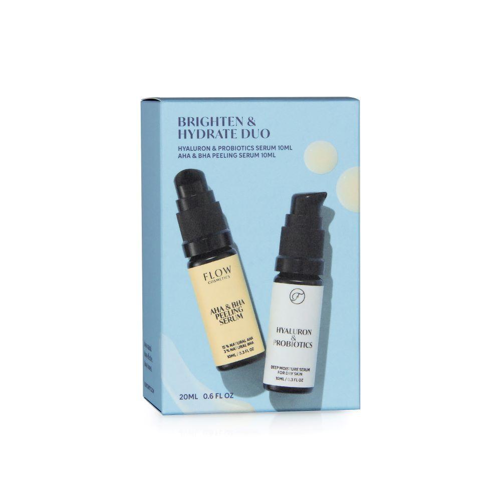 Flow Cosmetics Brighten & Hydrate Duo - Minisetti