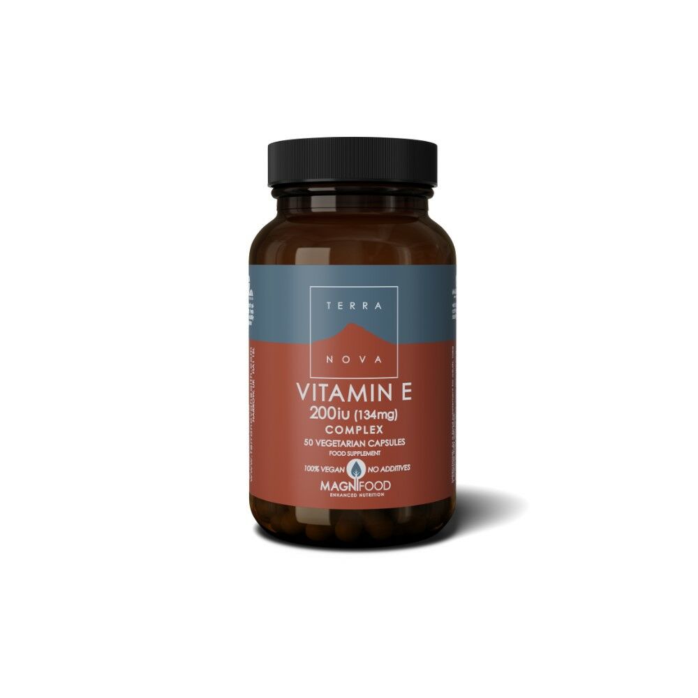 Terranova Vitamin E 200 IU (134 mg) Complex 50 kaps