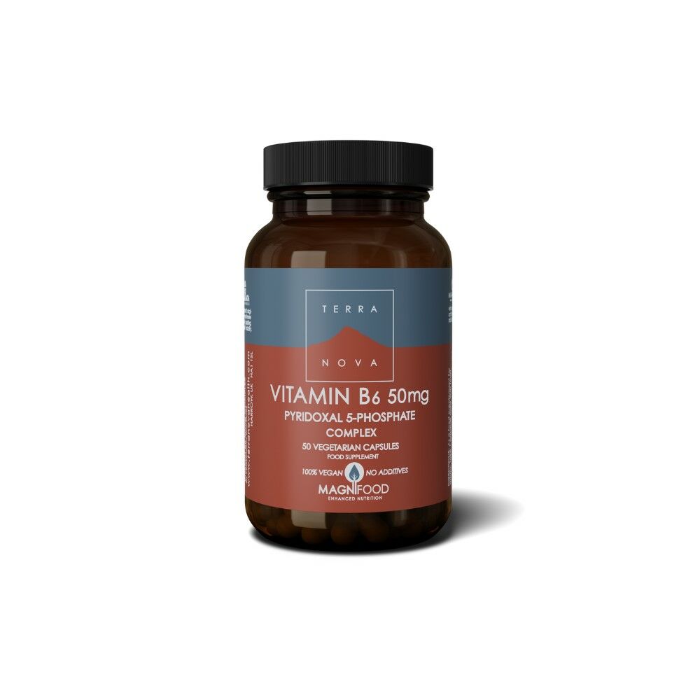 Terranova Vitamin B6 (P5-P) 50 mg Complex 50 kaps