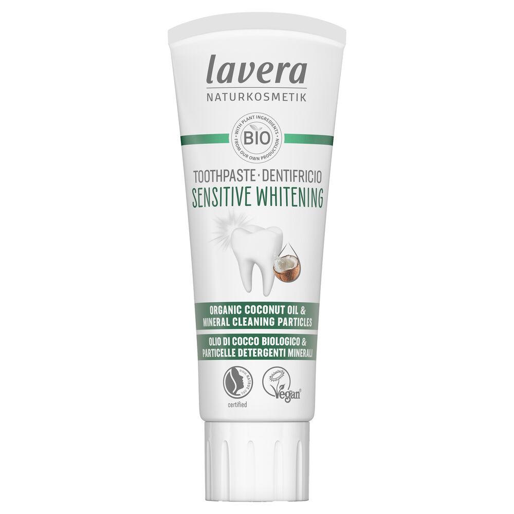 Lavera Sensitive Whitening Toothpaste Organic Coconut - Hammastahna