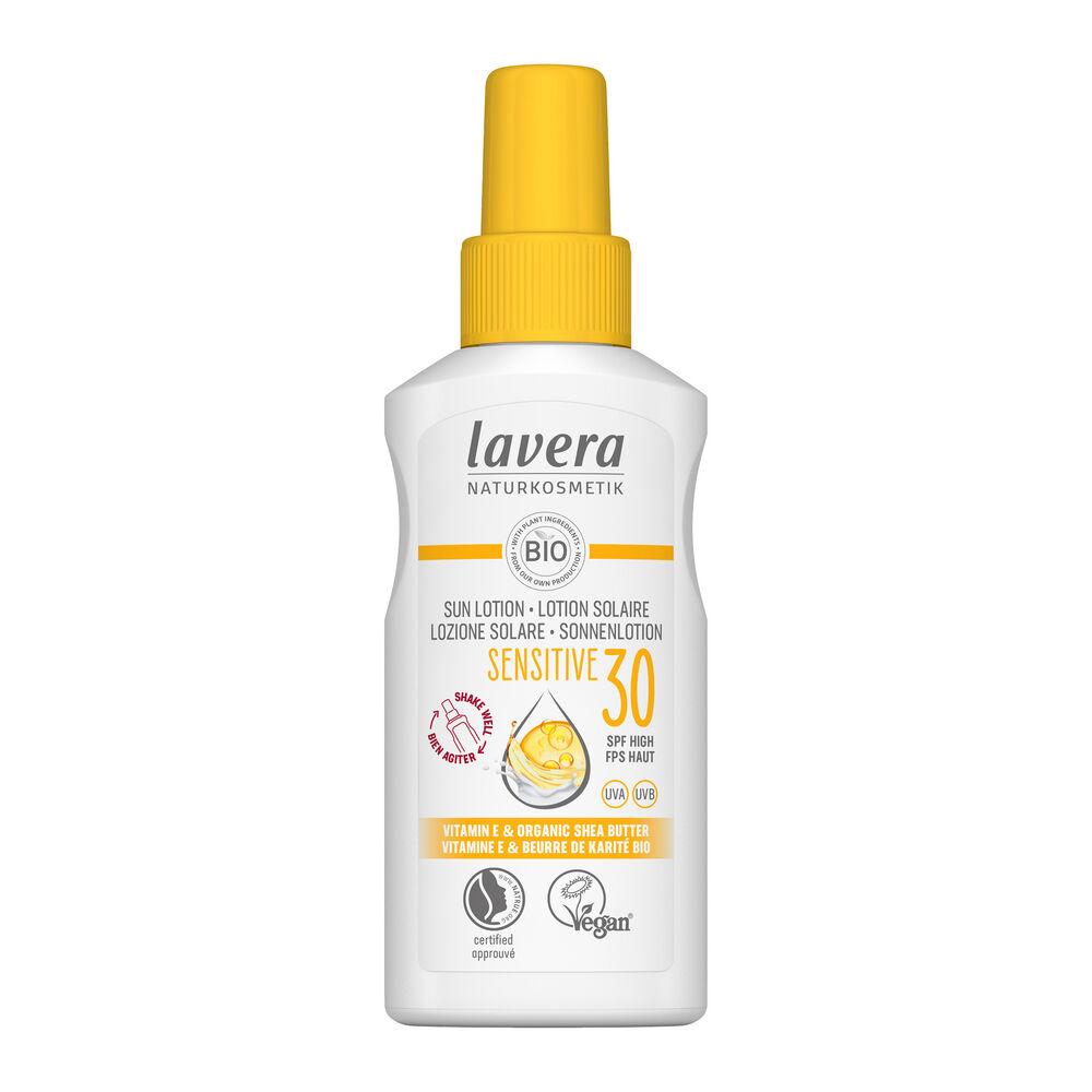 Lavera Sensitive Sun Lotion SPF30 - Aurinkovoide