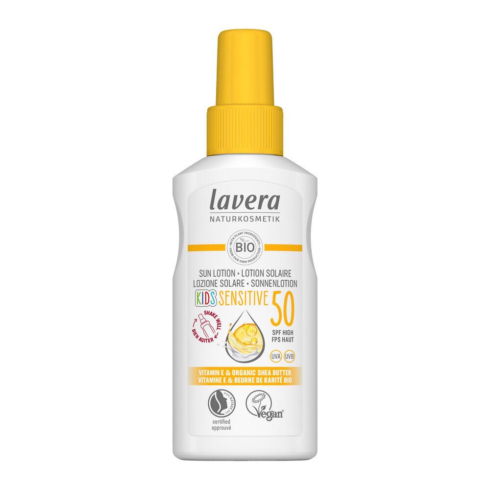 Lavera Sun Lotion Kids SPF50 - Lasten Aurinkovoide