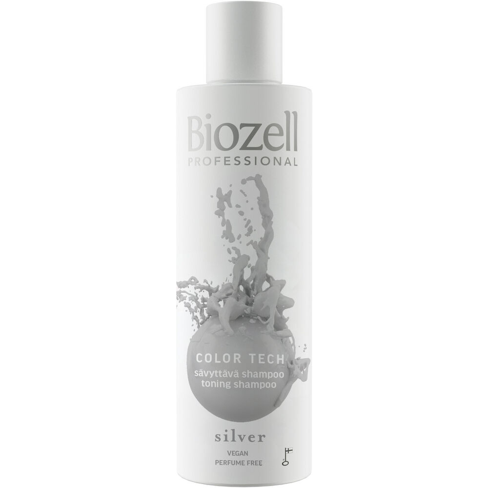 Biozell Professional Color Tech Silver - Sävyttävä shampoo