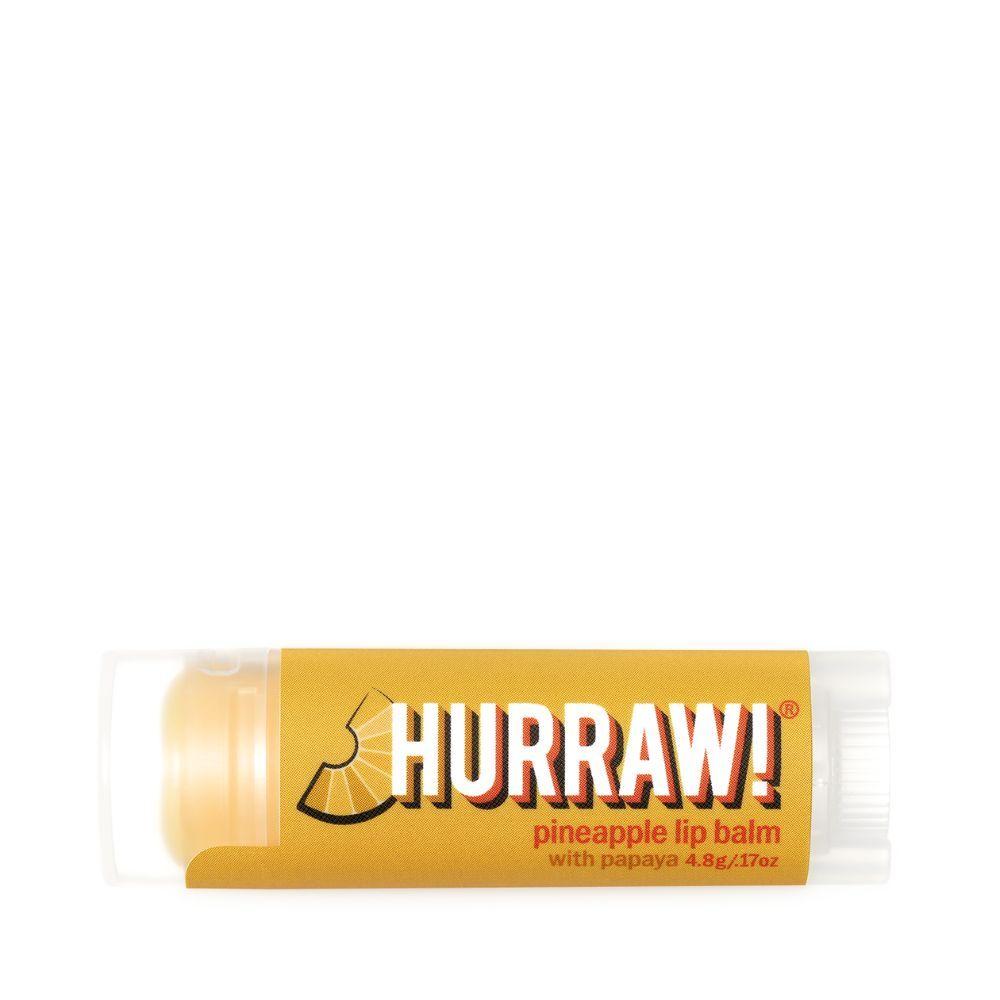 Hurraw! Papaya Pineapple Lip Balm -Papaija & Ananas Huulivoide