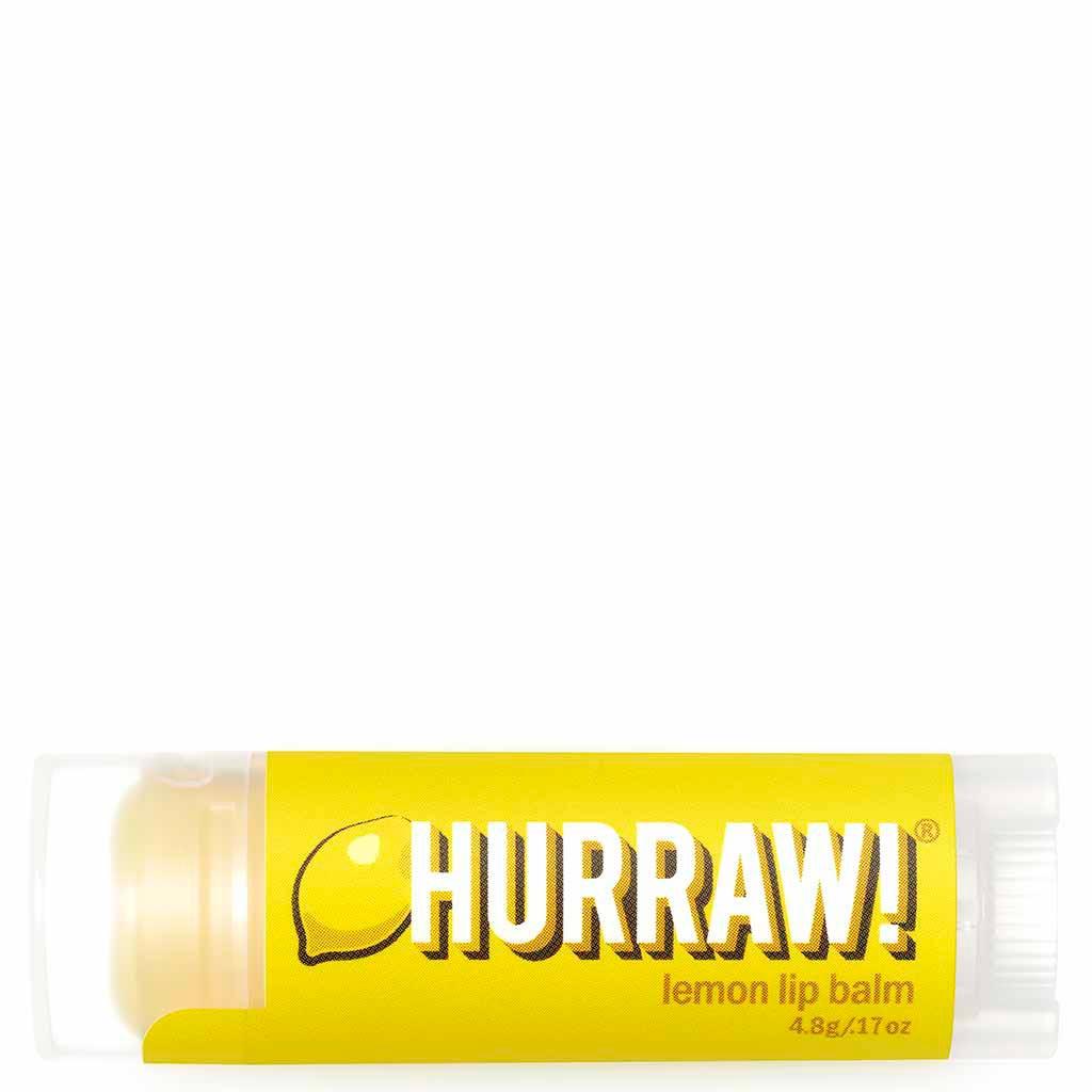 Hurraw! Lemon Lip Balm -Sitruuna Huulivoide