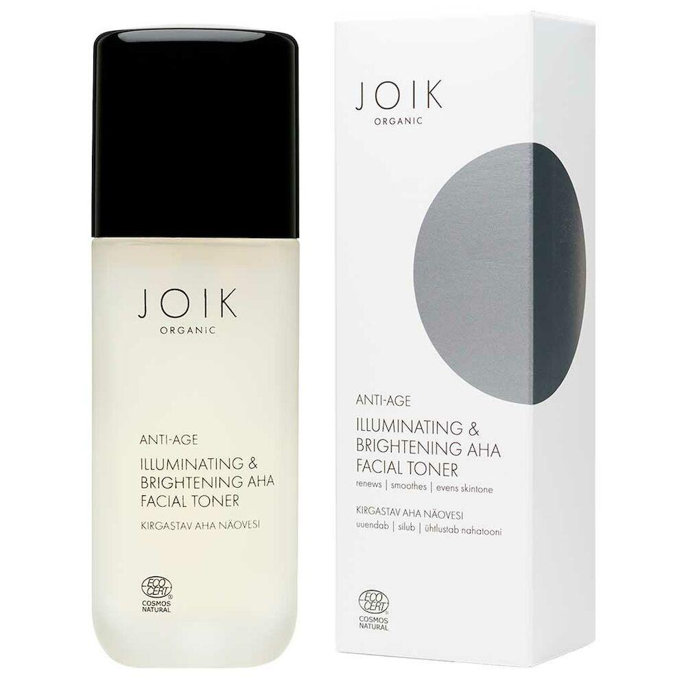 JOIK Organic Illuminating & Brightening AHA Facial Toner Kasvovesi