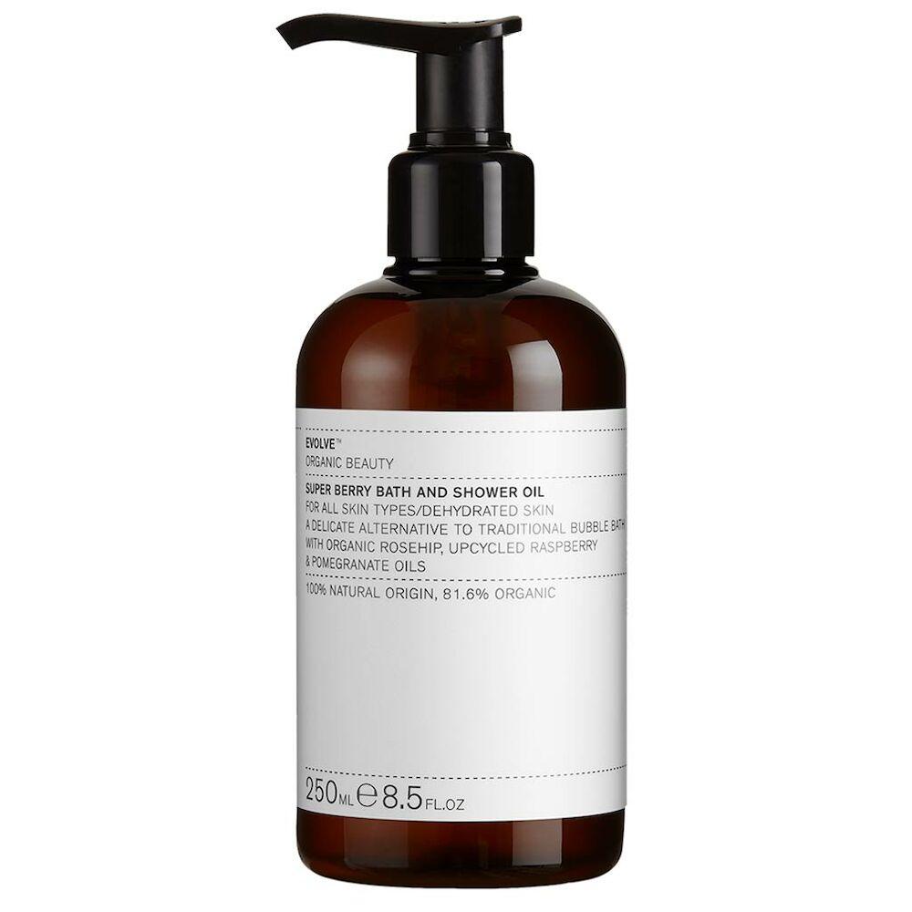 Evolve Organic Beauty Super Berry Bath and Shower Oil - Suihkuöljy