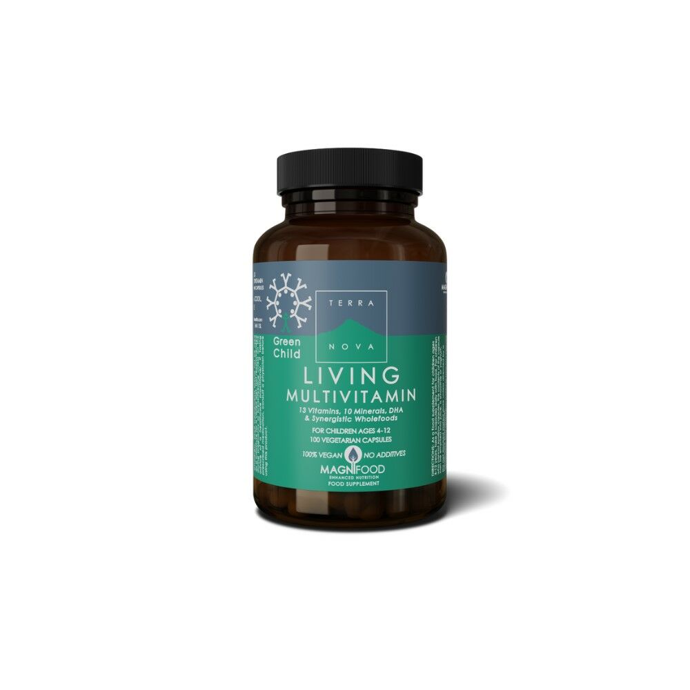 Terranova Green Child Living Multivitamin 100 kaps